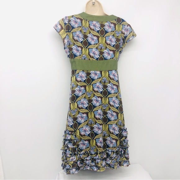 Free People Floral V-neck Dress - Picture 15 of 16